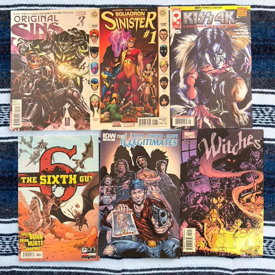 Marvel Comic Book Lot Marvel 601c 6