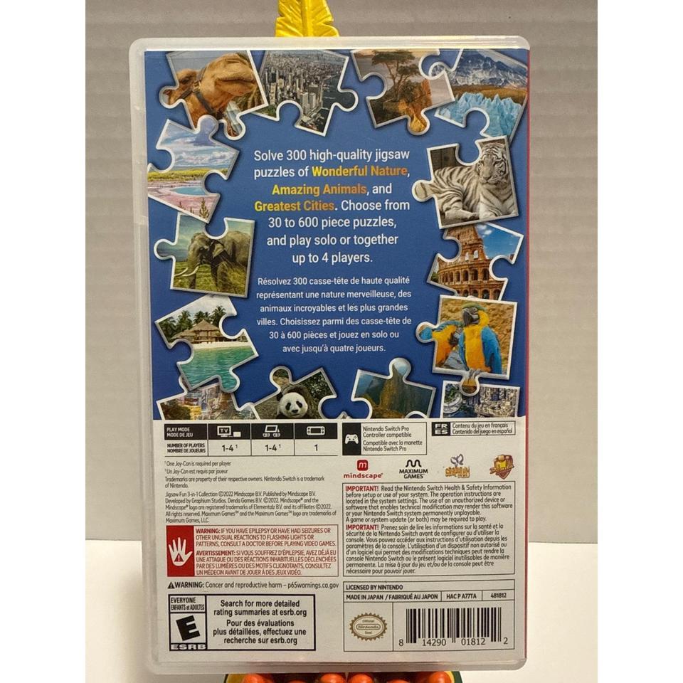 Jigsaw Fun 3 In 1 Collection Nintendo 67ce 2