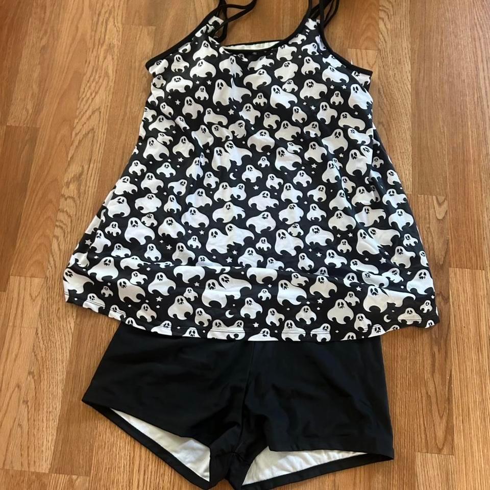 Womens Plus Size Ghost Swim 5814