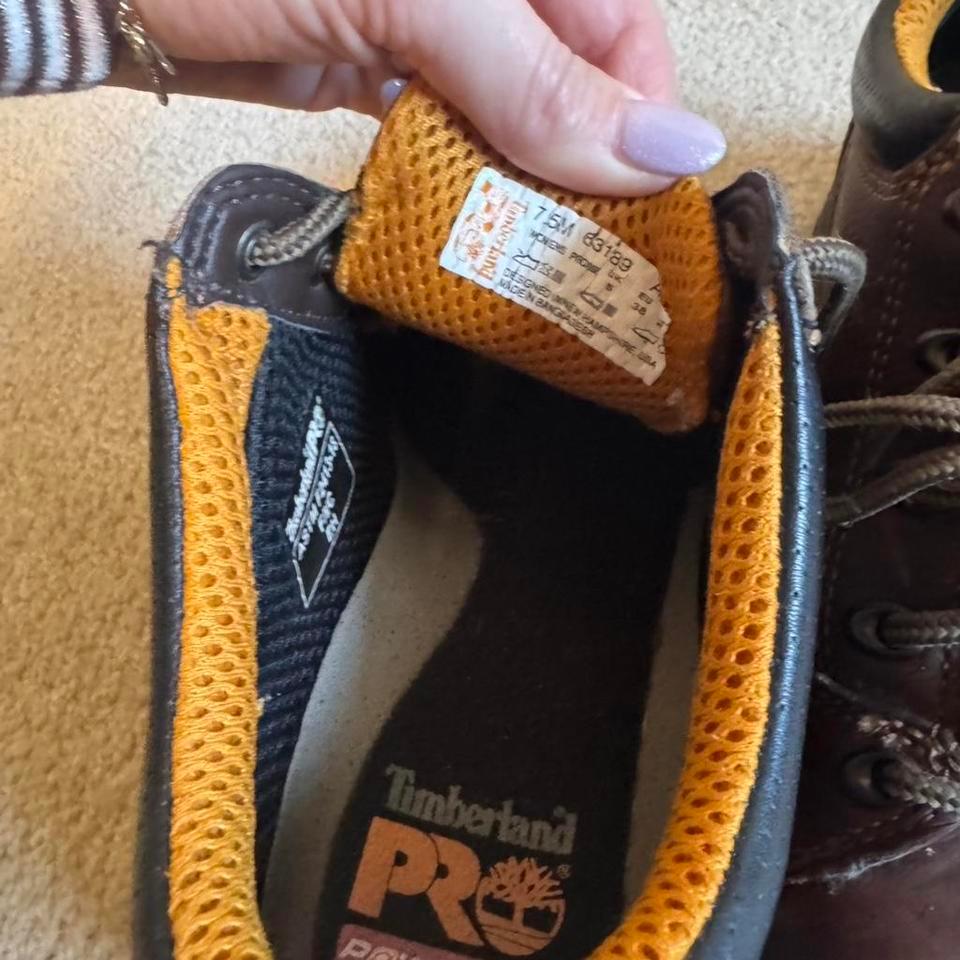 75 Timberland Steel Toe Shoes Bde9 4