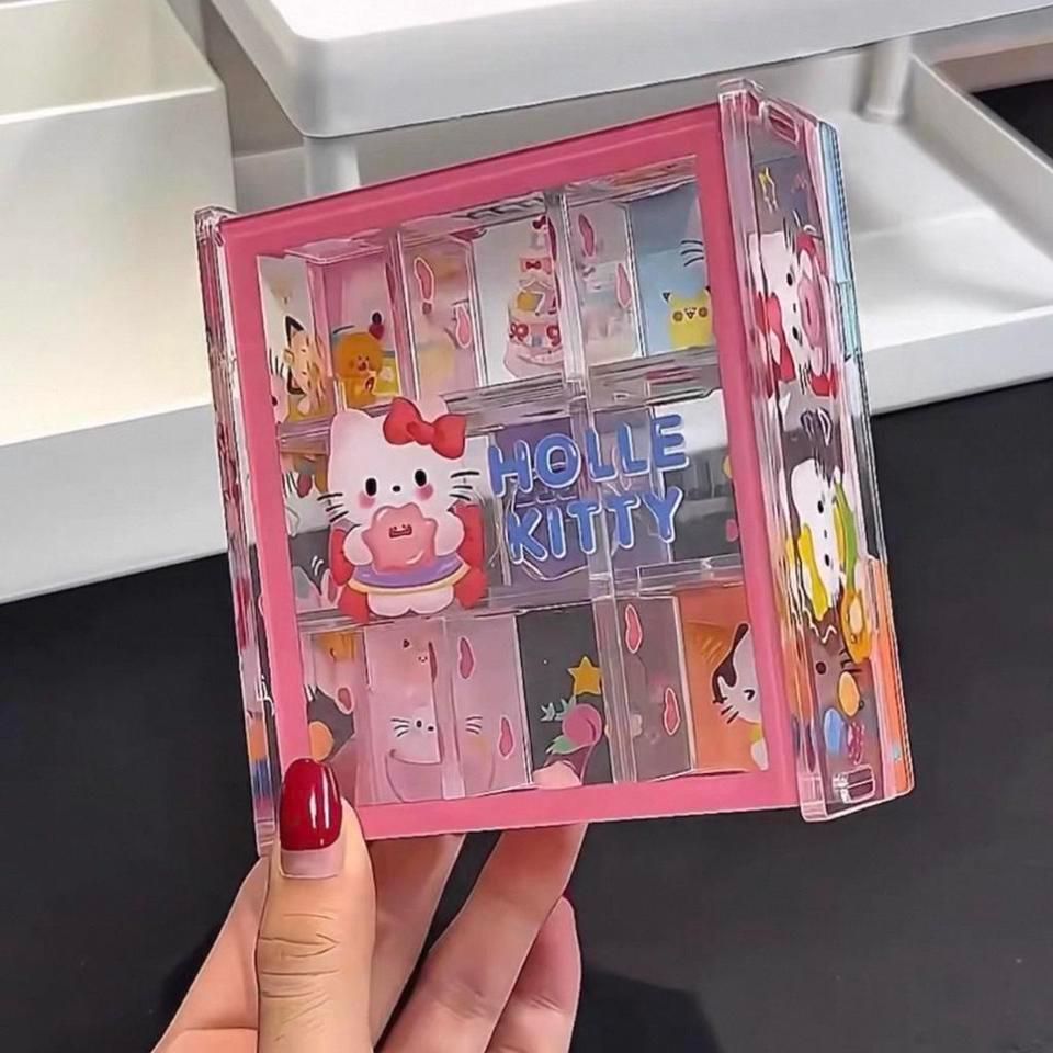Hello Kitty Pink Acrylic Makeup 903a