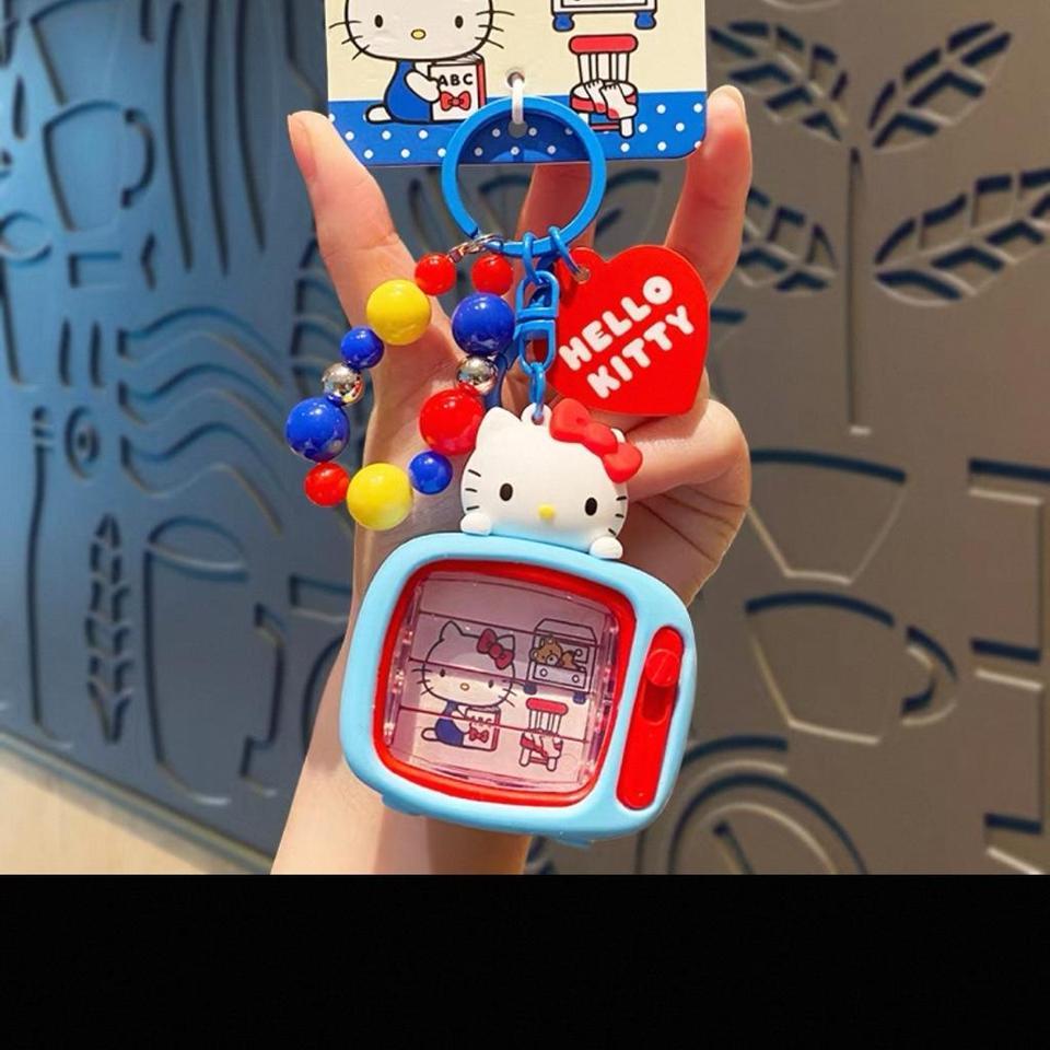 Hello Kitty Keychain With Clock 99db