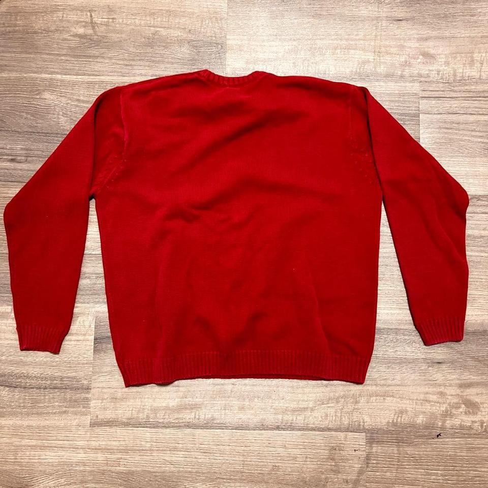 Gap Red Striped Sweater Vintage Bd28 2