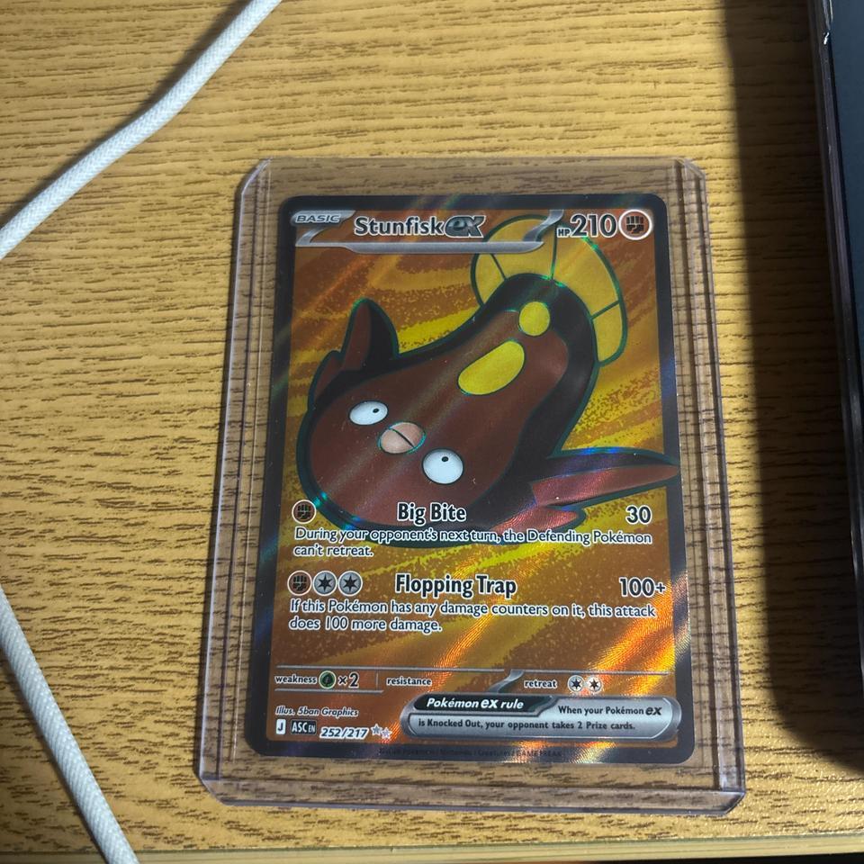 Stunfisk Ex Ascended Heroes Pokemon 4e74