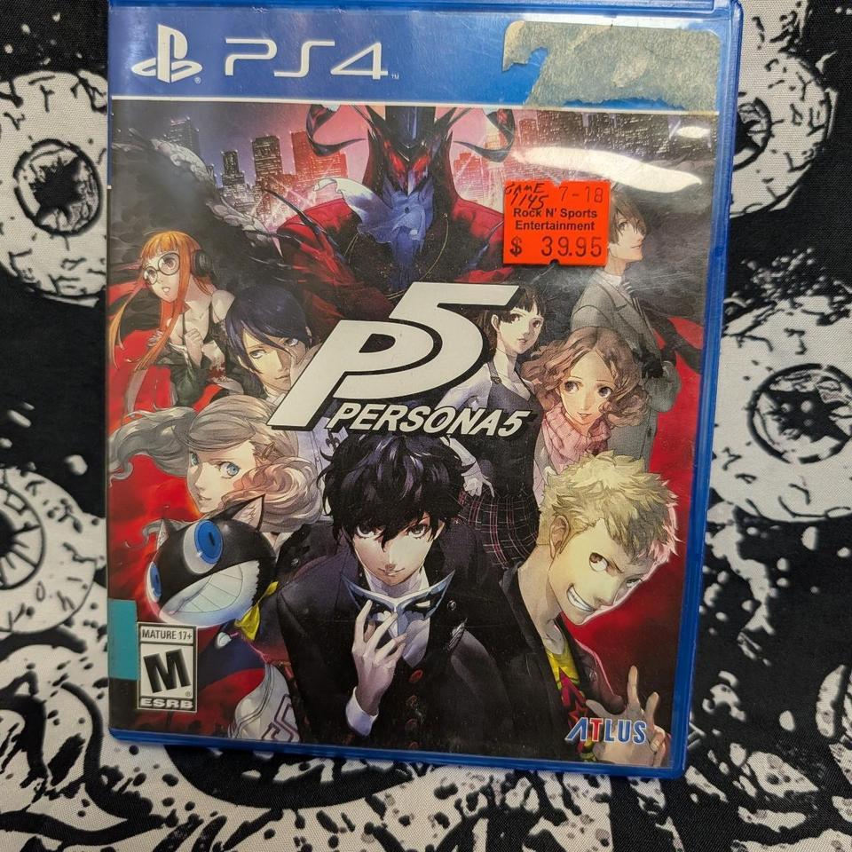 Persona 5 Ps4 Game Disc 7999