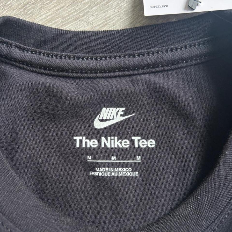 Black Nike Cotton Tee Shirt 0f73 3