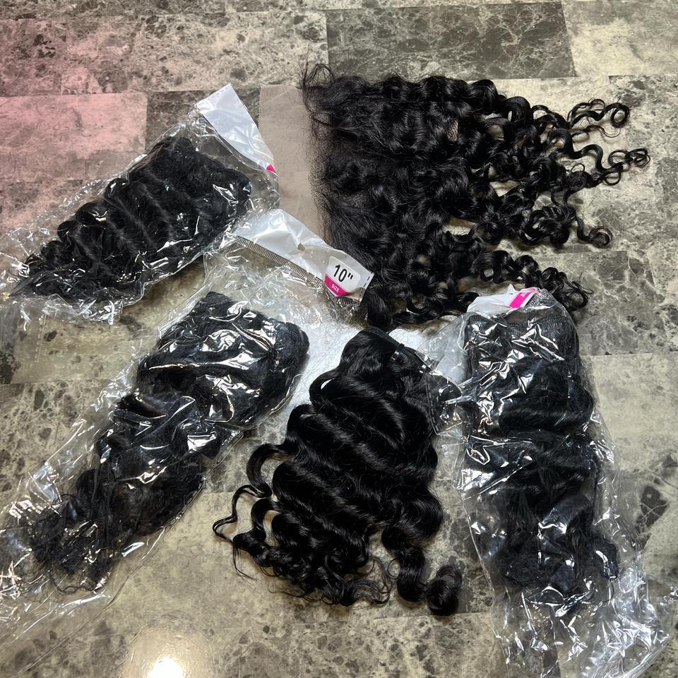 Black Deep Wave Human Hair 4289 4