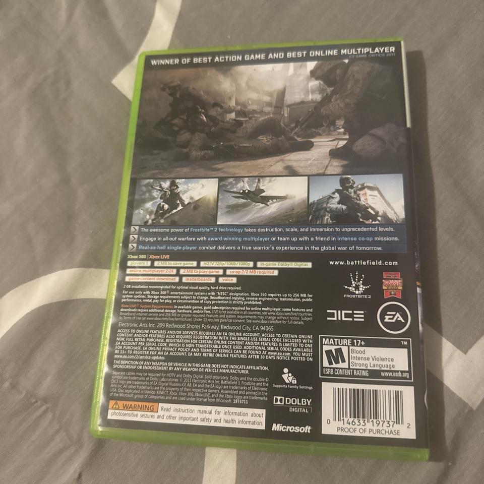 Battlefield 3 For Xbox 360 2