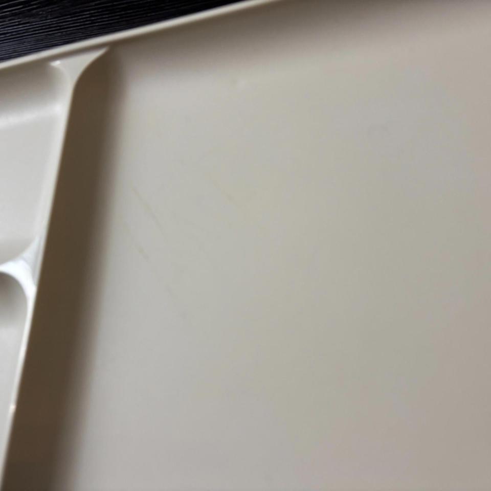 Vintage Tupperware Almond Divided Trays 6f16 3