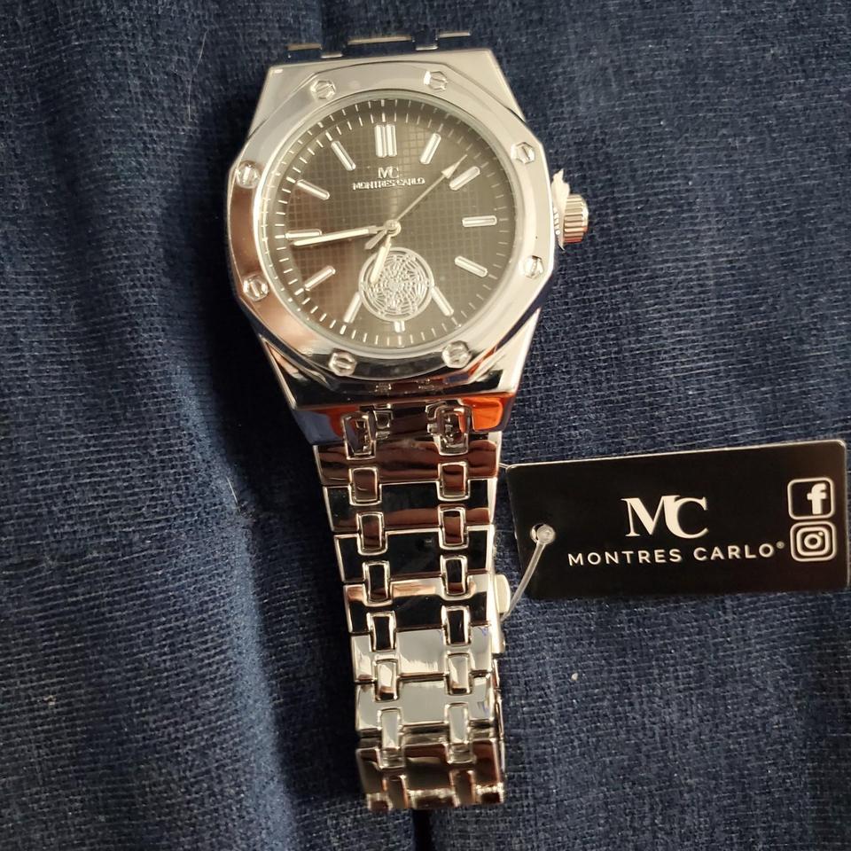 Montres Carlo Silver Watch Luxury 51cd 2