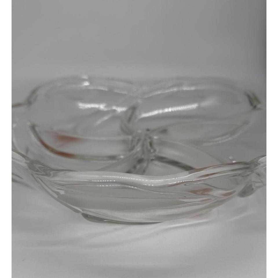 Mikasa Crystal Mayfair Divided Serving 6