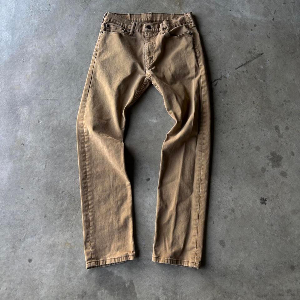 Tan And Brown Levi Wrangler