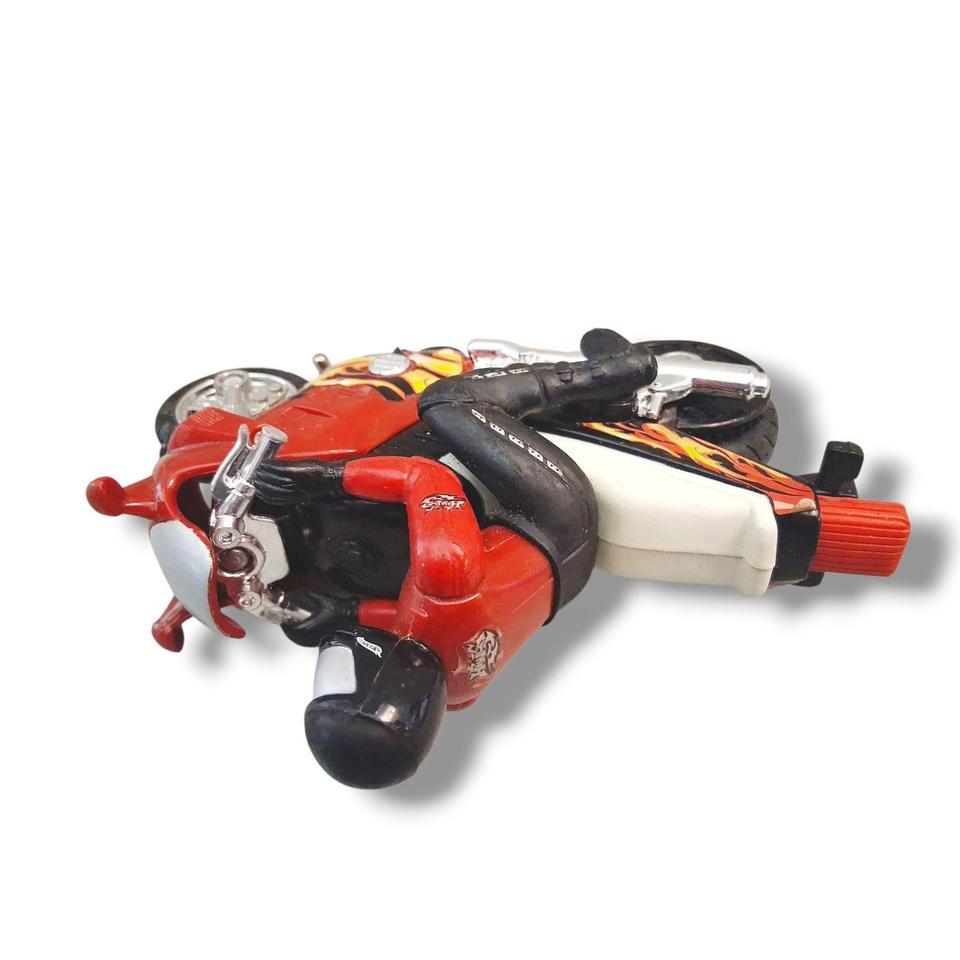 Vintage 2000 Hot Wheels Motorcycle 6