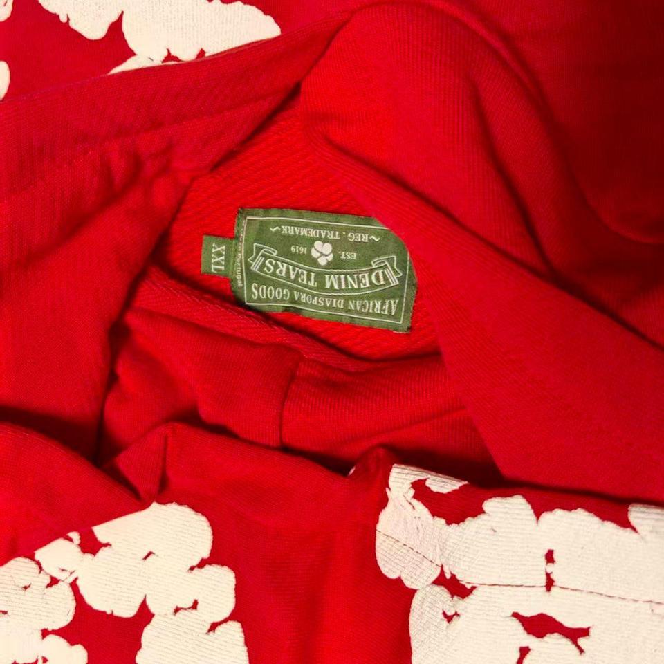 Denim Tears Red Hoodieno Bargaining 73d7 4
