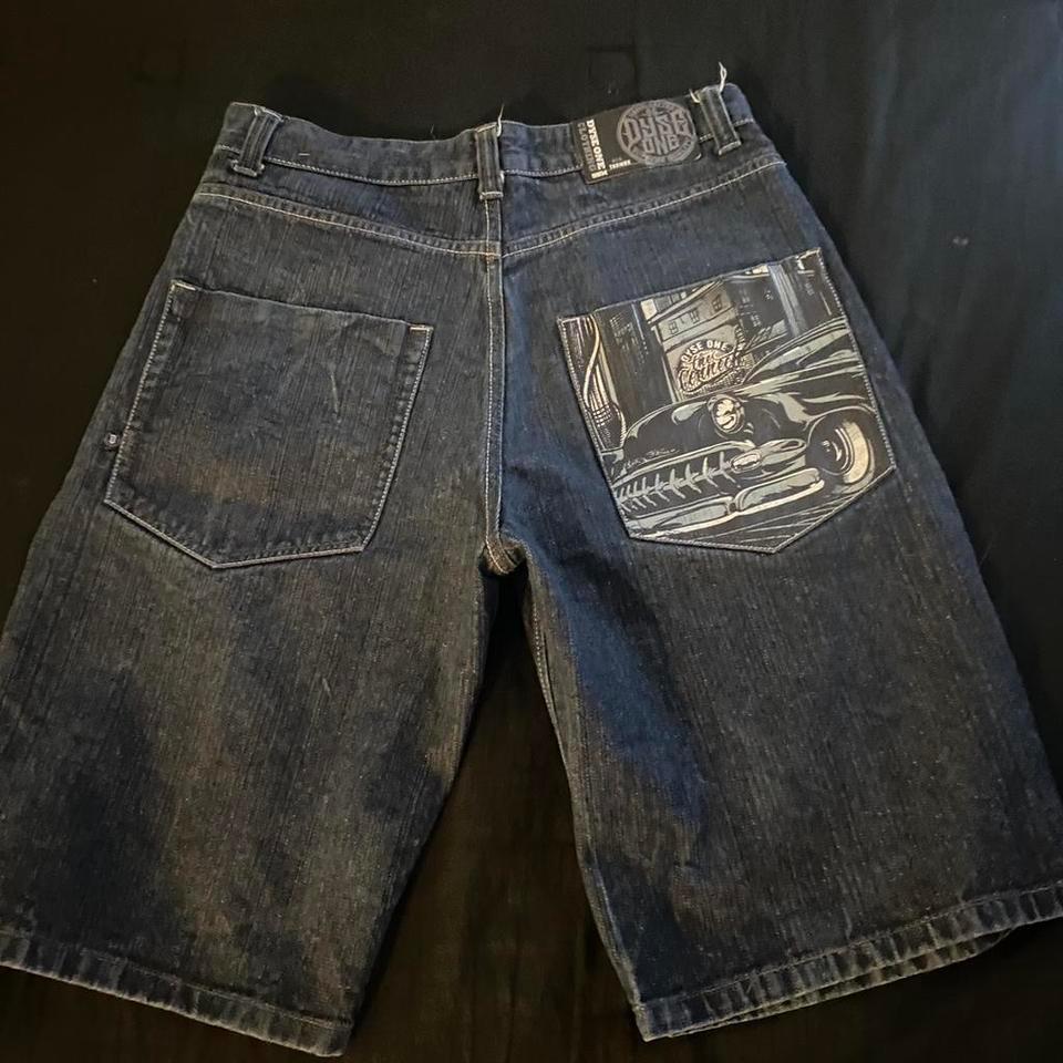Dyse One Blue Denim Shorts C0b4