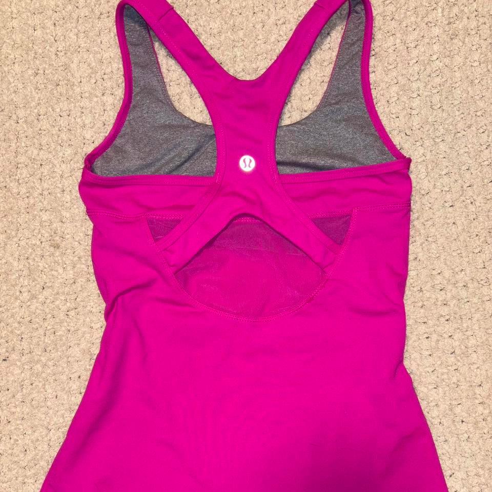 Lululemon Hot Pink Tank Top A020