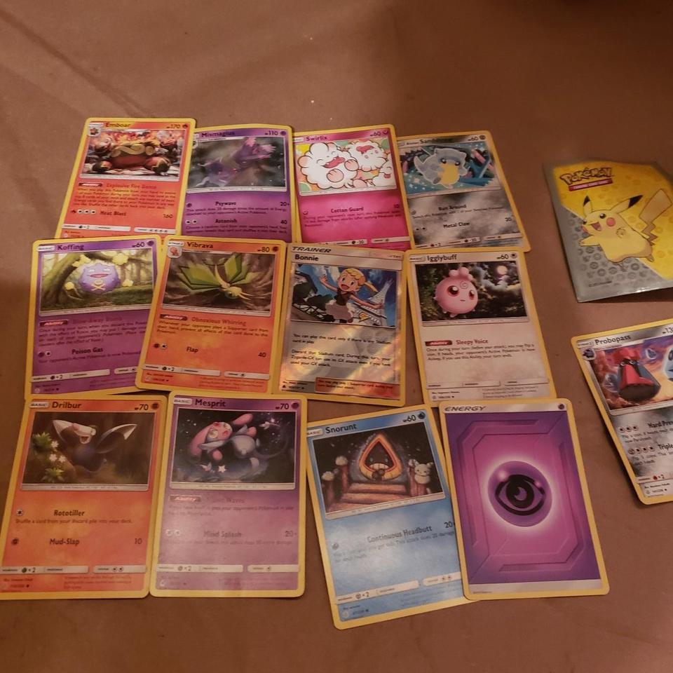 Pokemon Card Collection 13 Cards