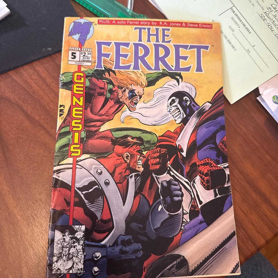 The Ferret 5 Comic Book C076