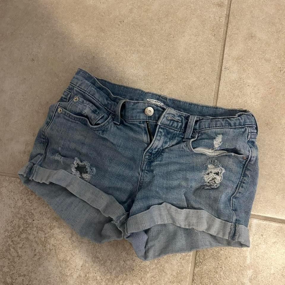 Old Navy Blue Denim Shorts 800a