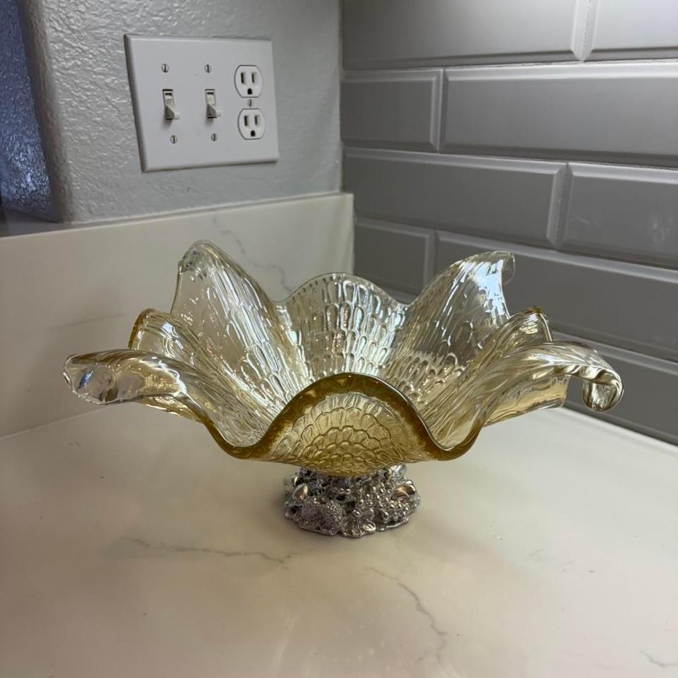Antica Cristalleria Murano Amber Art C741 3