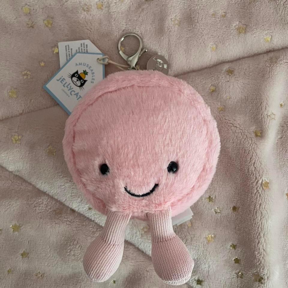 Jellycat Pink Plush Keychain Kawaii Ddd6