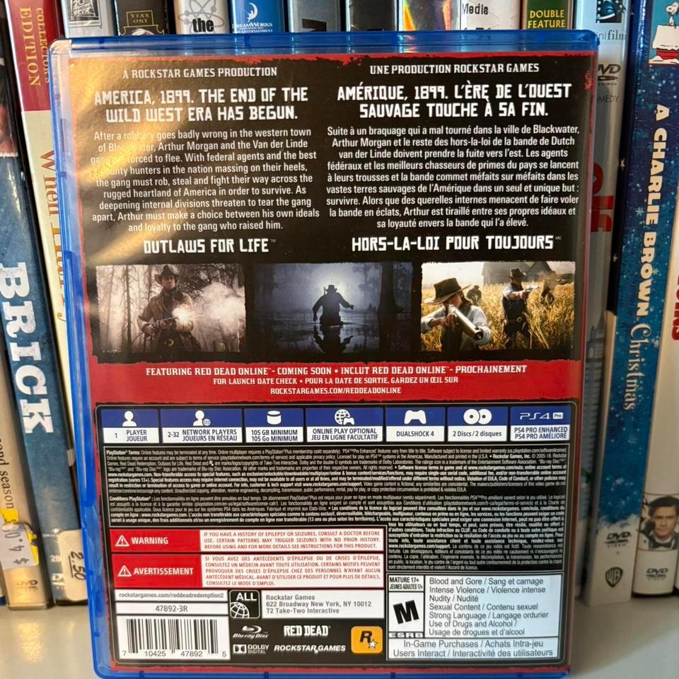 Red Dead Redemption 2 Ps4 2