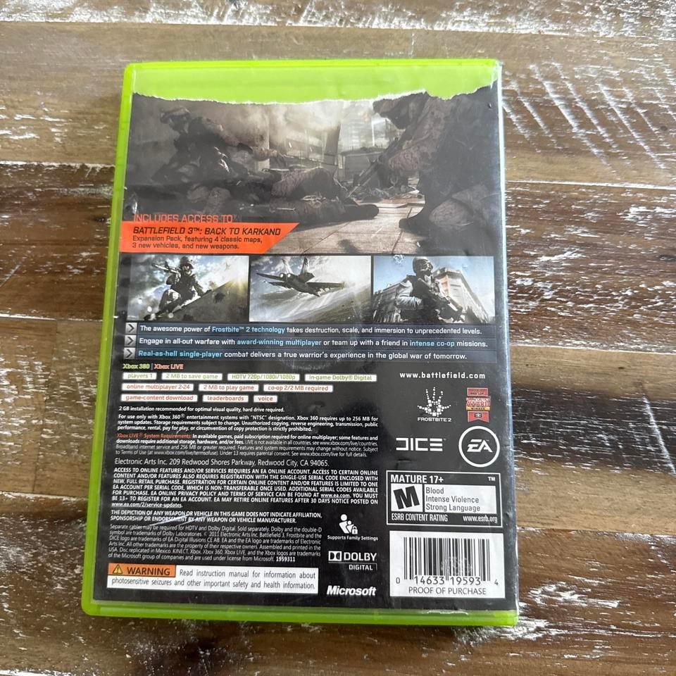 Battlefield 3 Limited Edition Xbox 210f 4