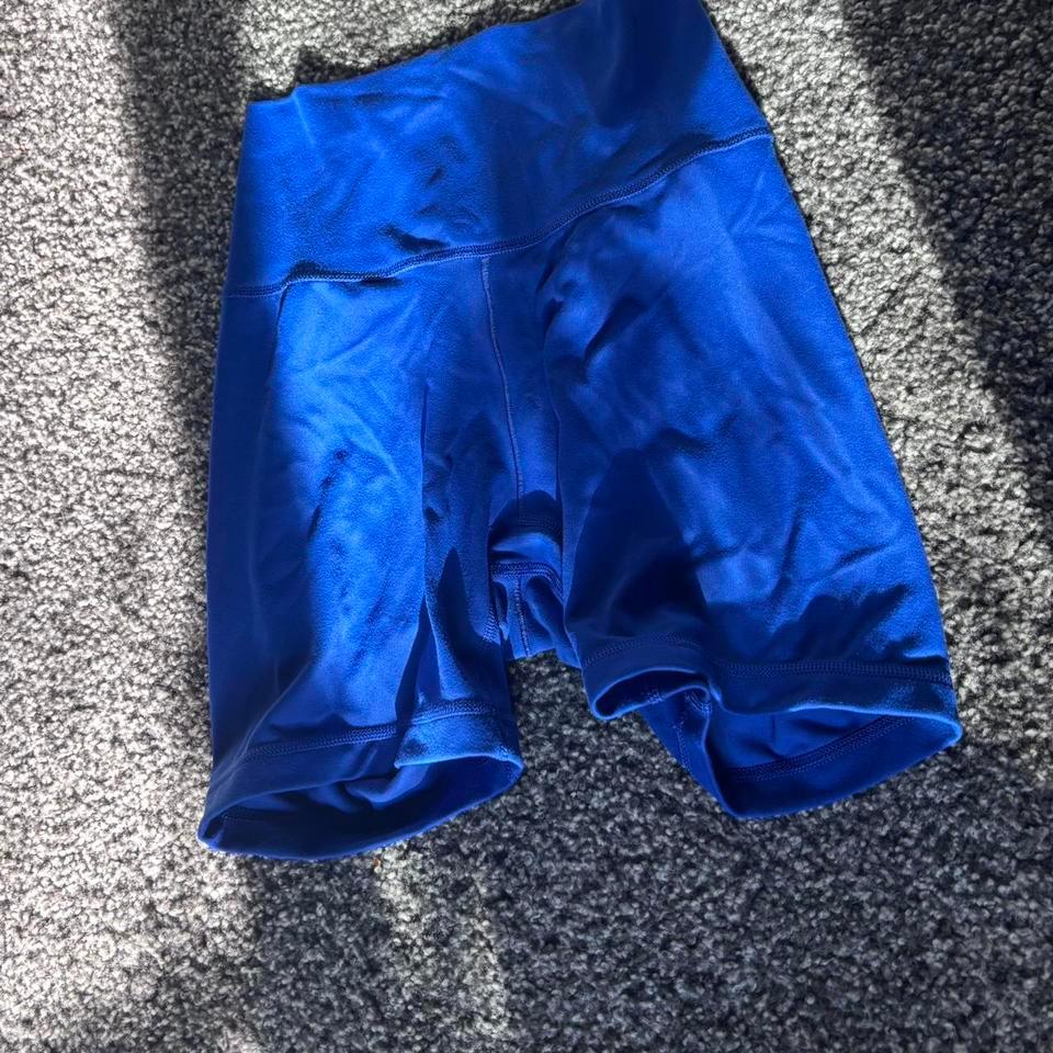 Blue Adidas Bike Shorts Xs