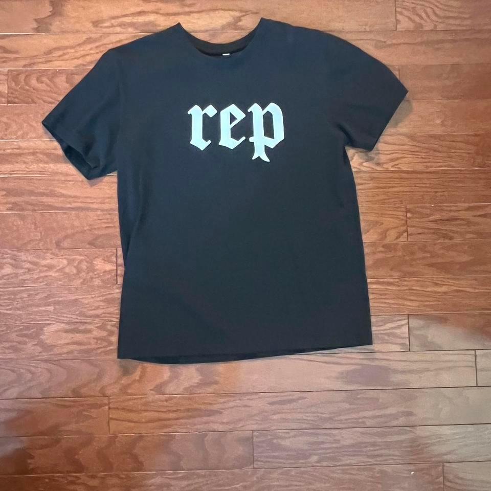 Black White Rep T Shirt 6a0b