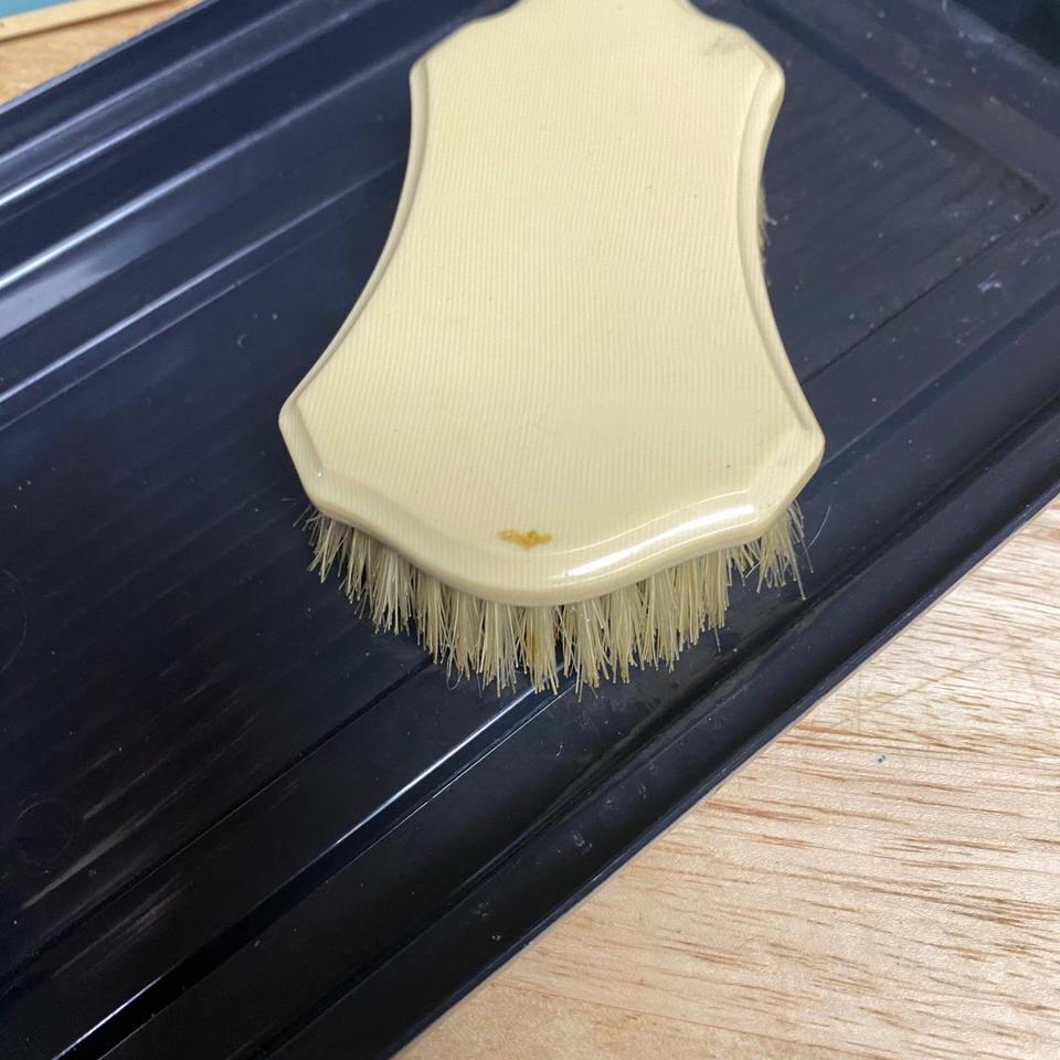 Vintage Vanity Hair Brush Ornate 1e61 3