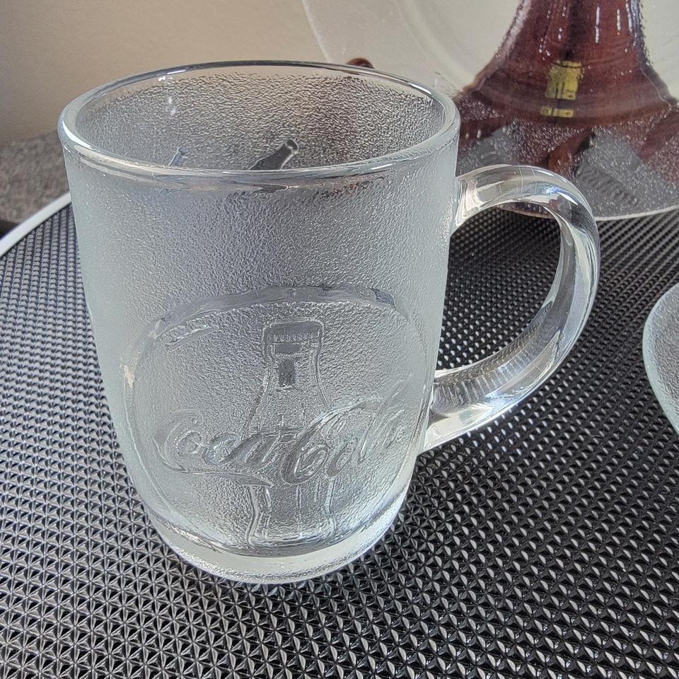 Coca Cola Glass Tableware Lot Fd2c 2