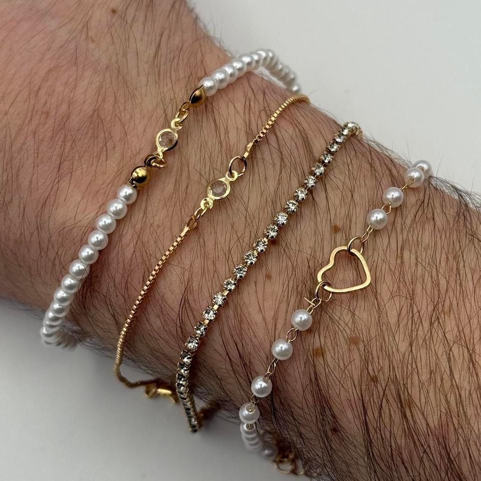 Vintage Style Gold Crystal Rhinestone Fd0f