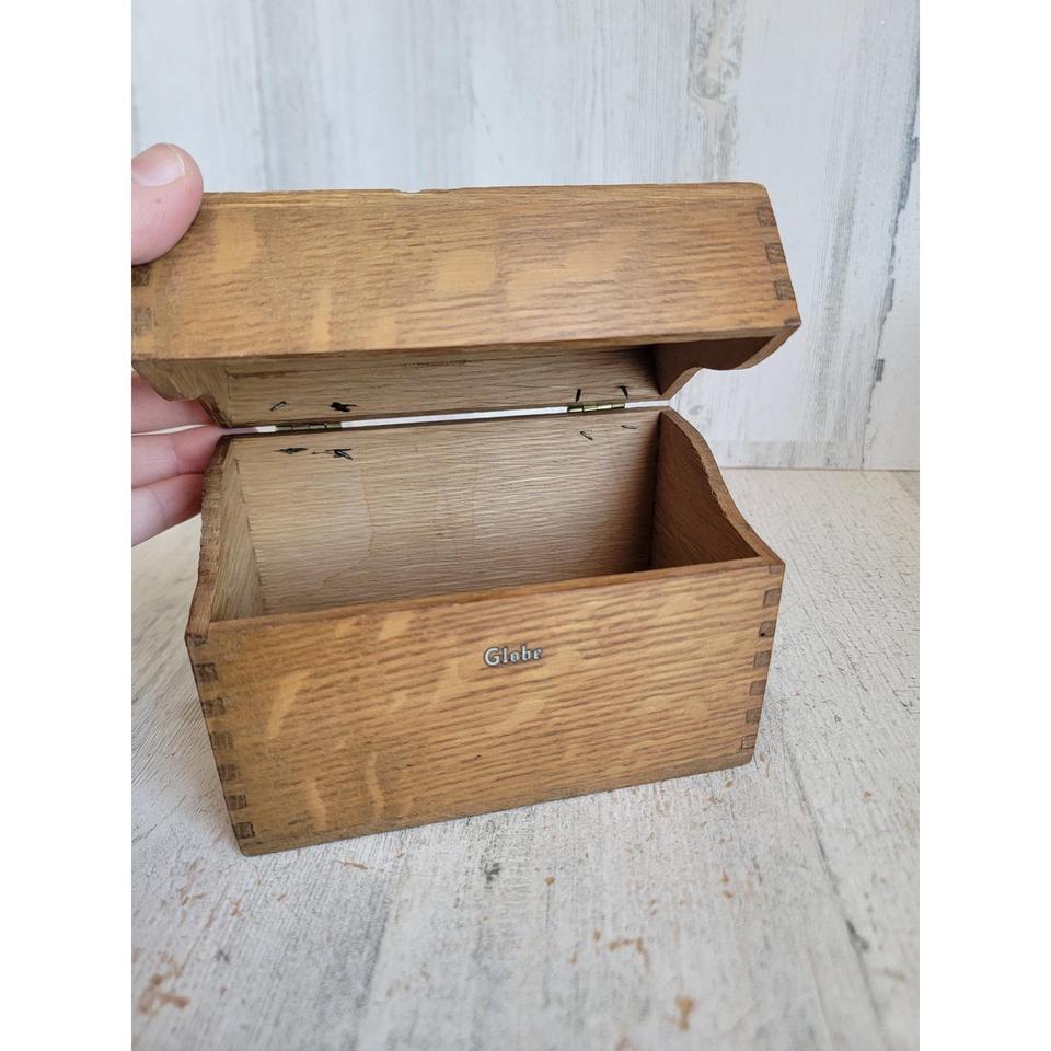 Vintage Index File Organizer Globe 31ae 2