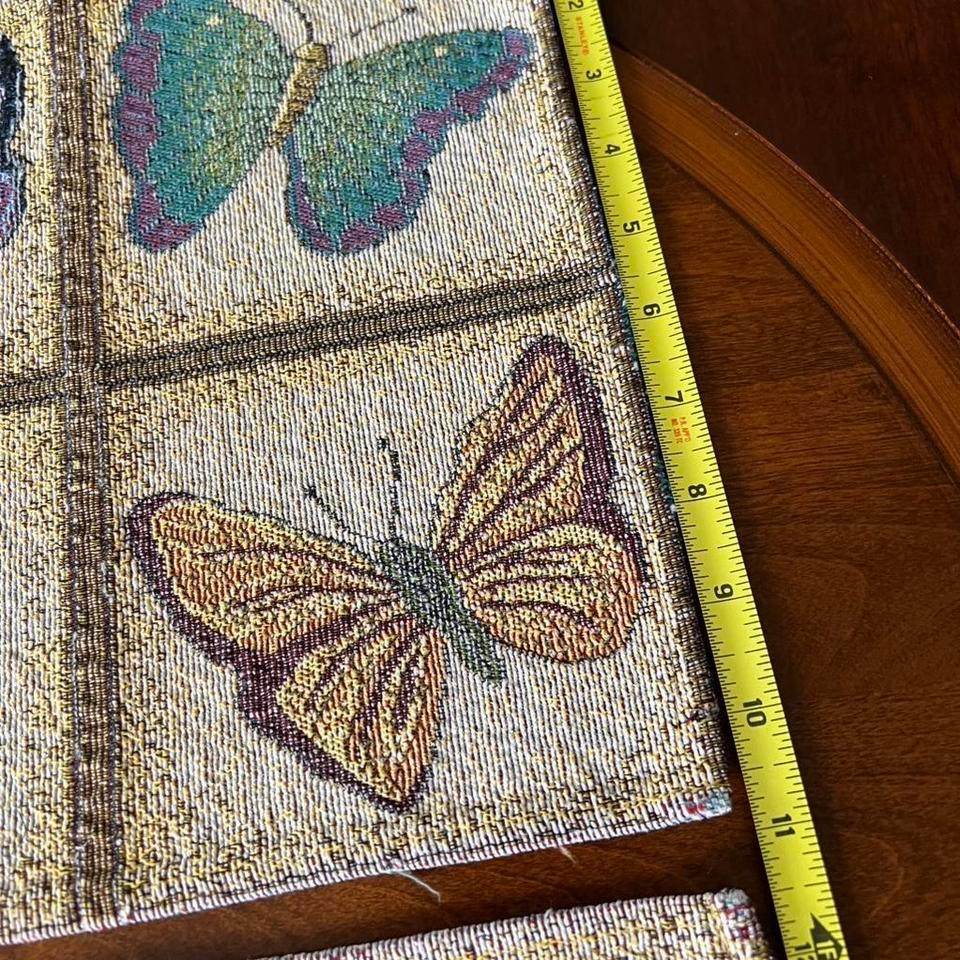 Butterfly Tapestry Placemat Set These 570f 5