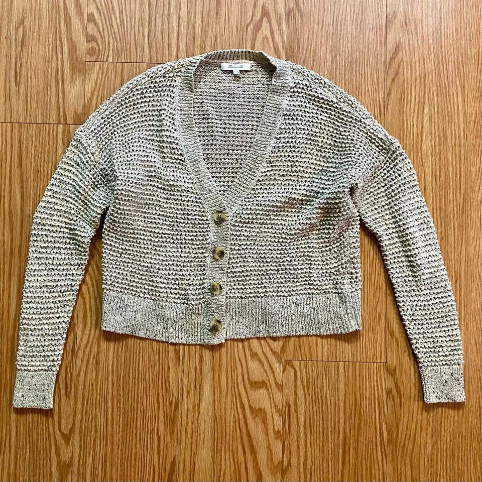 Madewell Cream Gray Marled Hartley A7c7 2