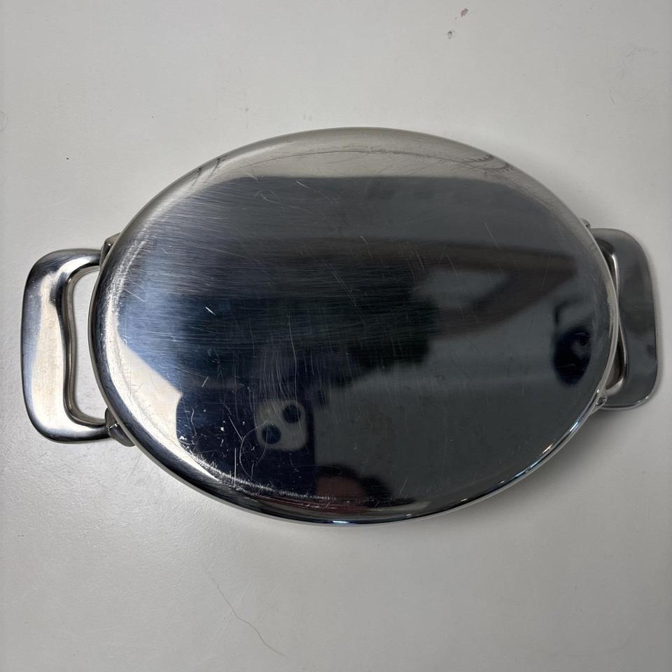 All Clad 7 Inch Polished Stainless 4256 4