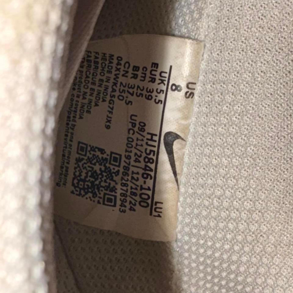 White Nike Court Vision Low 2225 6