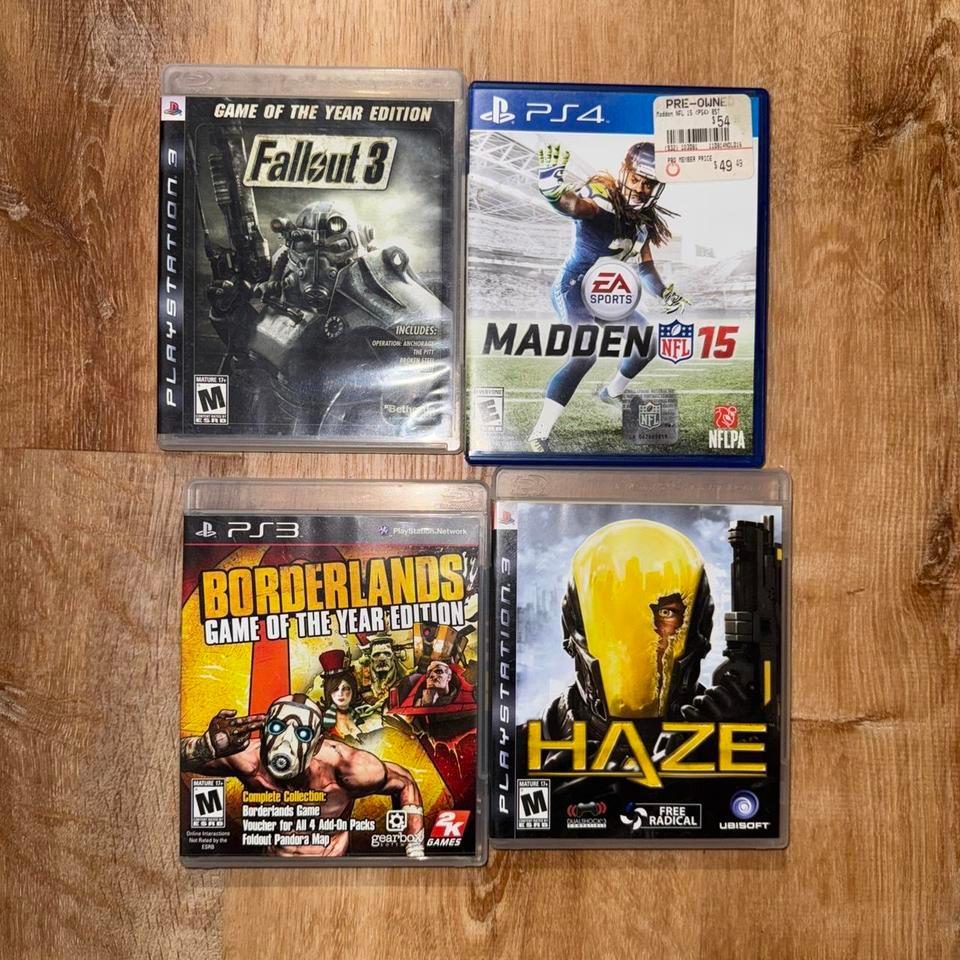 Ps3 Game Lot Bundle Fallout