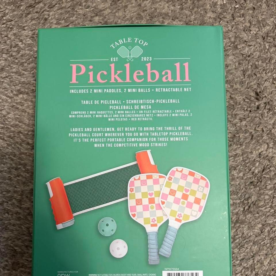 Table Top Pickleball Game Never 2