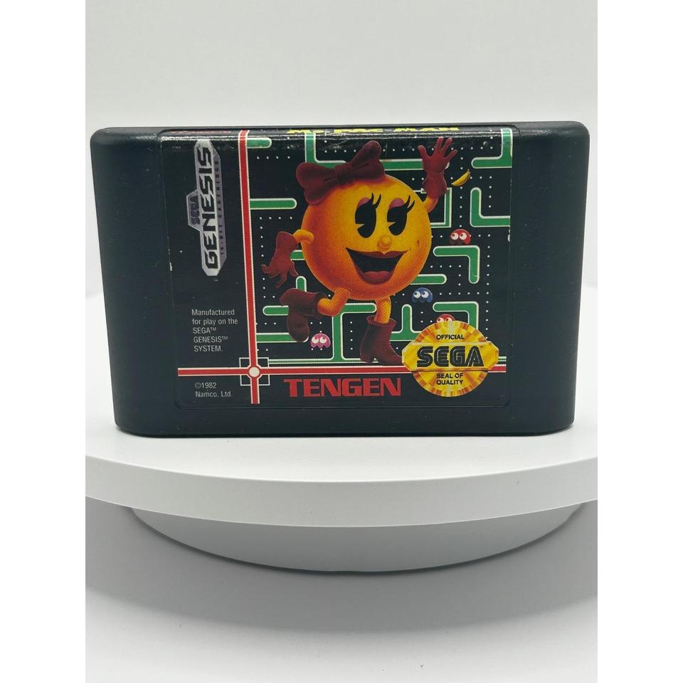 Ms Pac Man Sega Genesis Game 21a9