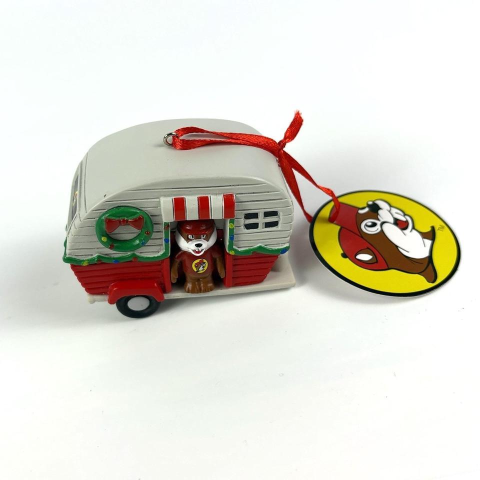 Buc Ees Bucky Beaver Camper Ornament Db99 3