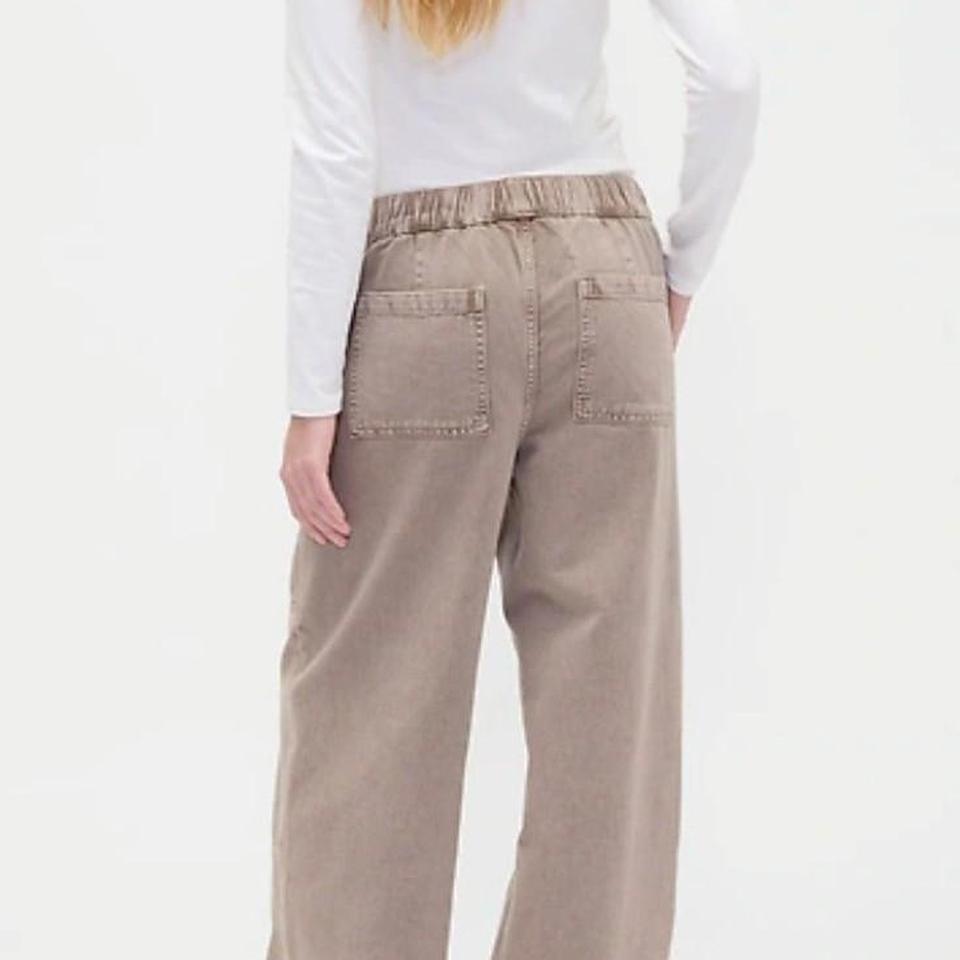 Gap High Rise Pull On Wide Leg 8