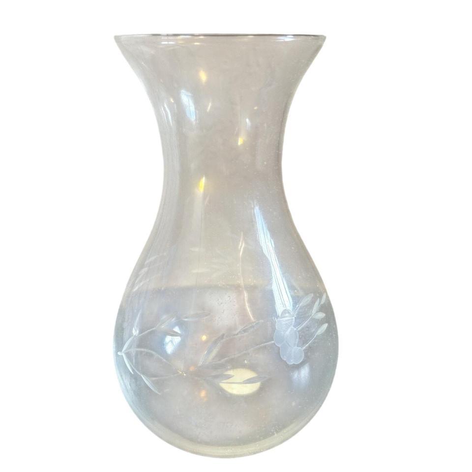 The Princess House Clear Etched 1b58 6