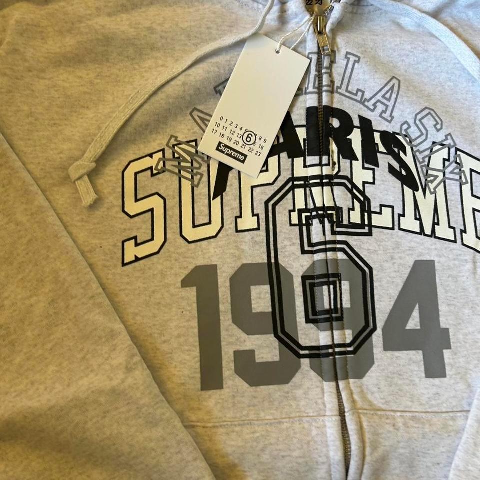 Gray Supreme X Margiela Zip 2