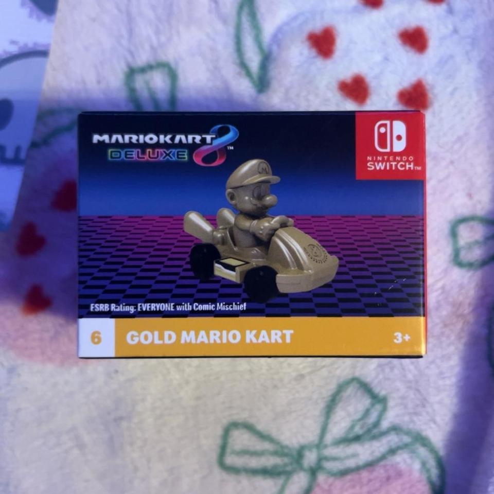Gold Mario Kart 8 Deluxe 3700 3