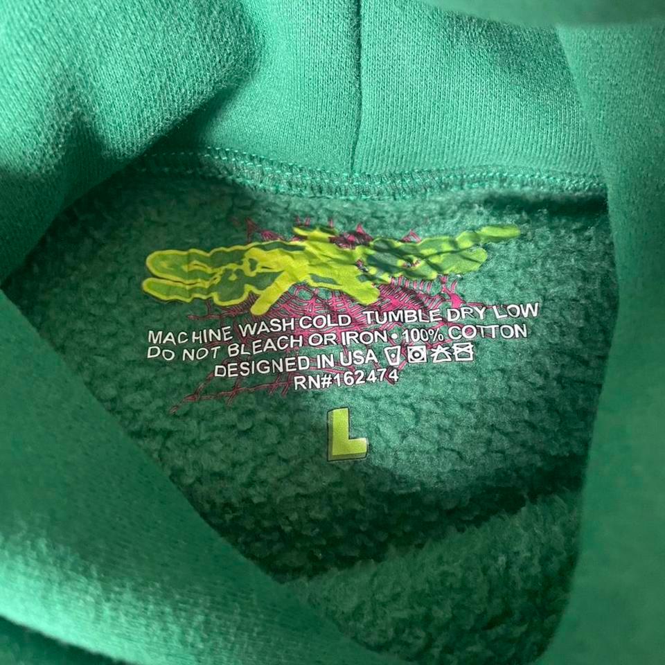Sp5der Web Hoodie Hunter Green 3c2e 4