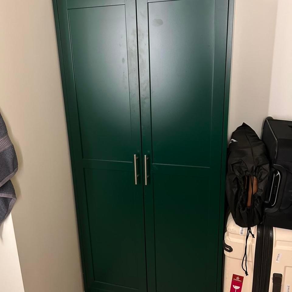 Heavy Duty Steel Wardrobe Cabinet With F3f4