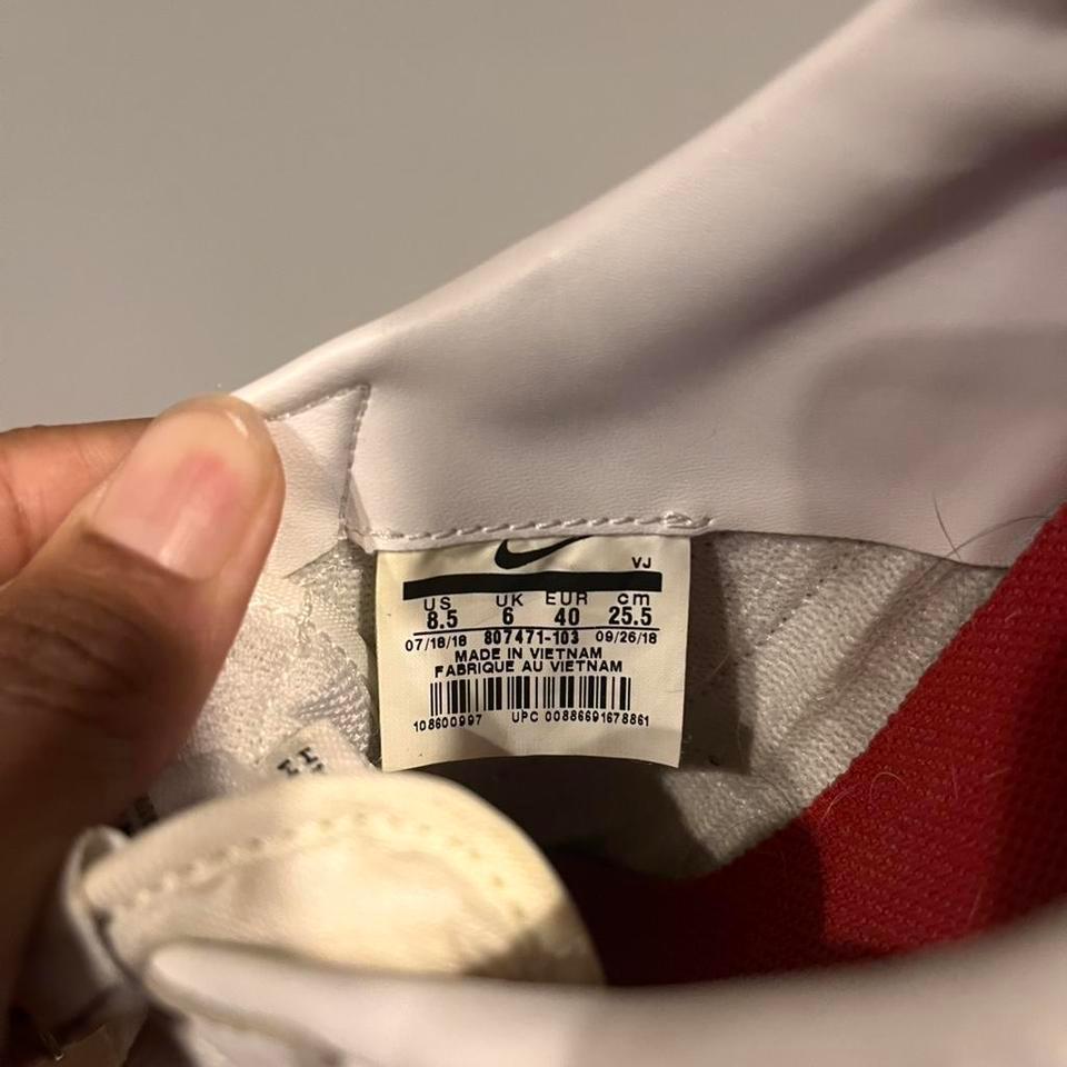 White And Red Nike Cortez 3