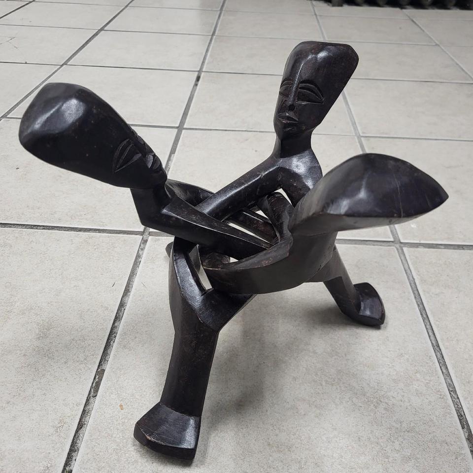 A Powerful Hand Carved African