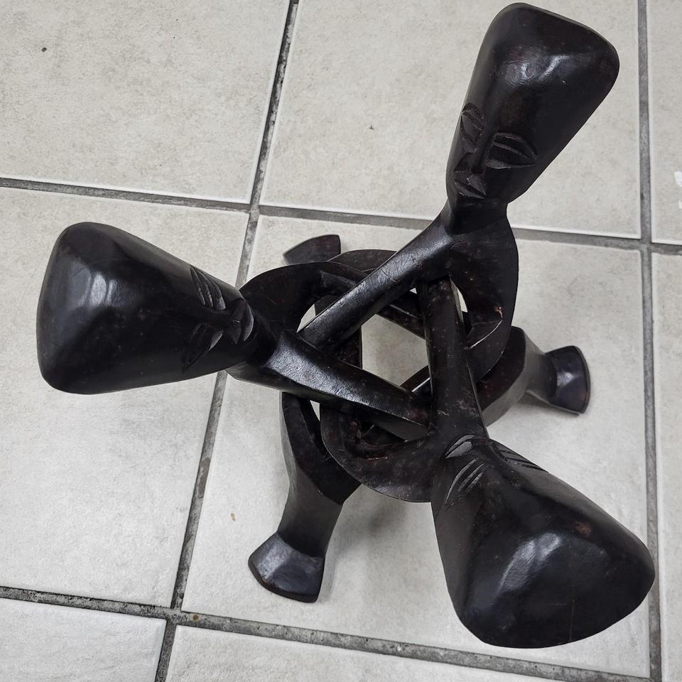 A Powerful Hand Carved African 2
